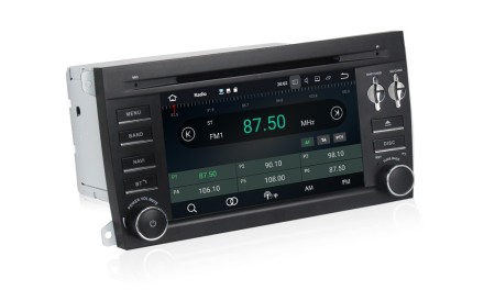 Штатная магнитола для Porsche Cayenne (2002-2010) c поддержкой БК и настроек авто Compass XN на Android 10