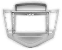 Рамка переходная в CHEVROLET Cruze (2009-2012) для дисплея 9 дюймов (серебро)