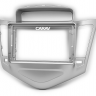 Рамка переходная в CHEVROLET Cruze (2009-2012) для дисплея 9 дюймов (серебро)