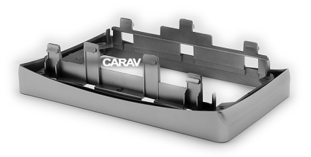 Рамка переходная CITROEN C2 (2003-2009), C3 (2001-2010), Berlingo (2008+), Jumpy (2007-2016); FIAT Scudo (2007-2016); PEUGEOT 207 (2006-2012), 307 (2001-2008), Expert (2007-2016), Partner (2008+); TOYOTA ProAce (2013-2016) для дисплея 9 дюймов серебристая