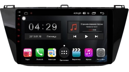 Автомагнитола для Volkswagen Tiguan (2016+) Compass L