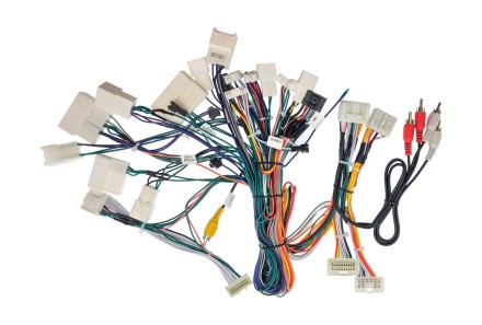 Комплект проводов для установки магнитолы в Toyota Harrier 2003 - 2013, RX 2003 - 2009 взамен верх. монит. тип 2