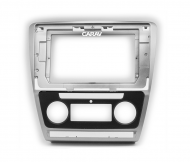 Рамка для установки в SKODA Octavia (1Z) 2004- 2013 (черный) дисплея 10 дюймов