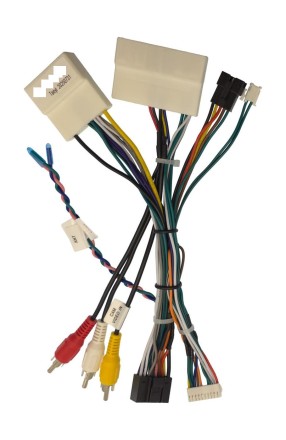 Комплект проводов для установки магнитолы в Mitsubishi Outlander 2022+ (основ., LVDS, 360)