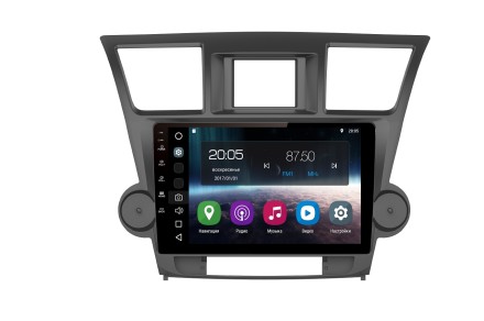 Магнитола на Андроид для Toyota Highlander 08+ Winca S400 с 2K экраном SIM 4G