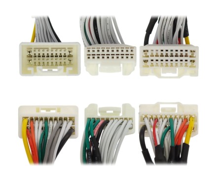 Комплект проводов для установки магнитолы в Toyota Prius 2020 (взамен монитора)