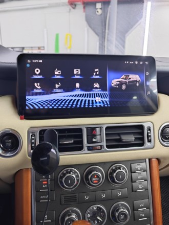 Монитор Android 12,3 дюймов для Land Rover Range Rover 3 2005-2012