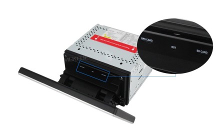 Магнитола Универсальная / Nissan, 10 дюймов, без DVD (наклоняется экран), COMPASS MKD