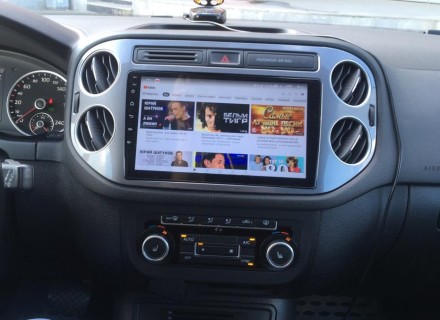 Автомагнитола для Volkswagen Tiguan (07-16) Ownice OL с поддержкой кругового обзора с SIM 4G + HI-FI с DSP, Carplay