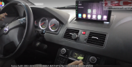 Головное устройство Volvo XC90 (06-14) НАВЕРХ Winca S400 с 2K экраном под рамку 9 дюймов с DSP, SIM 4G + Carplay 1