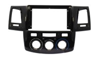 Рамка переходная в Toyota Hilux (11-15) для дисплея 9 дюймов (авто с кондиционером) Рамка переходная в Toyota Hilux (11-15) для дисплея 9 дюймов (авто с кондиционером)