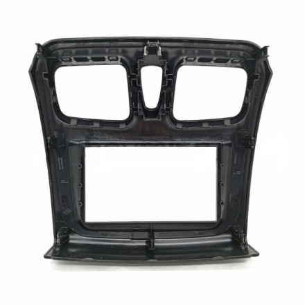 Рамка переходная 2din Renault Sandero, Logan 2013+ для базовой комплектации с окантовкой