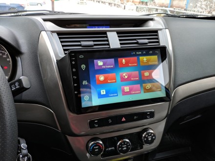 Рамка переходная в Geely Emgrand X7 2013+ для дисплея 9 дюймов