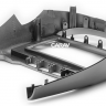 Рамка переходная в CHERY Tiggo 3 (2014-2016) для дисплея 10 дюймов