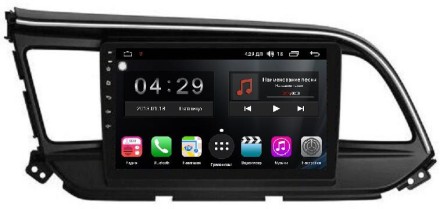 Магнитола для Hyundai Elantra 2019-2020 Compas S300 (Средний класс) с 2K экраном