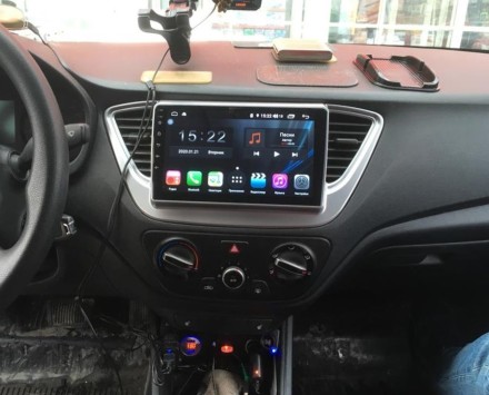 Магнитола для Hyundai Solaris 2 2017-2020 Compas S400 (Топ класс)