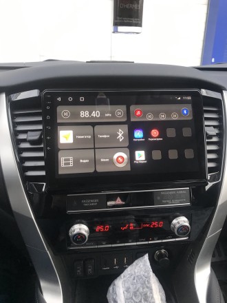 Штатная магнитола на Андроид для Mitsubishi Pajero Sport 2019+ Redpower 750 серии (Hi-Fi, 6-канальный DSP с параметрическим эквалайзером)