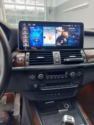 Монитор Android 12,3 дюймов для BMW X5/X6 (F15\F16) 2014-2016 NBT