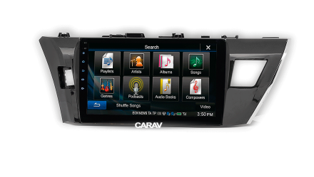 Рамка переходная TOYOTA Corolla 2013-2016 (левый руль) для дисплея 10 дюймов тип 2