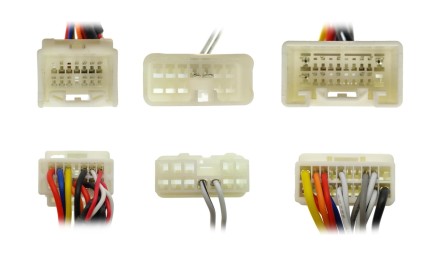 Комплект проводов для установки магнитолы в Lexus LX470 / Toyota LC100 1998-2002 (для авто с монитором)