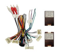 Комплект проводов для установки магнитолы в Lexus LX470 / Toyota LC100 1998-2002 (для авто с монитором)