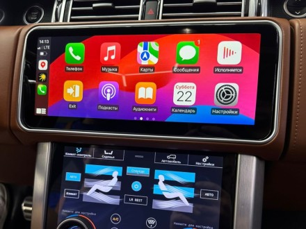 Монитор Android моторизированный 12,3 дюймов для Land Rover Range Rover Sport 2 2013-2016