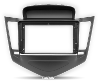 Рамка переходная в CHEVROLET Cruze (2009-2012) для дисплея 9 дюймов (черная)