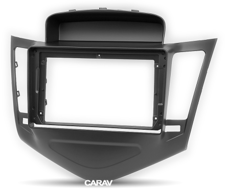 Рамка переходная в CHEVROLET Cruze (2009-2012) для дисплея 9 дюймов (черная)