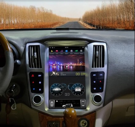Головное устройство Lexus RX (2004-2008) Tesla-Style
