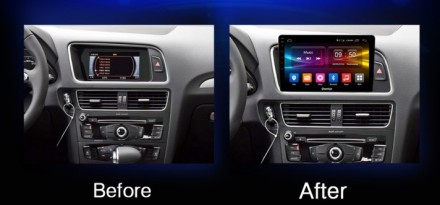 Автомагнитола для Audi Q5 (8R) 2008-2016 Compass L