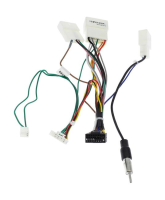 Комплект проводов для установки магнитолы в Toyota 2010-2013 (основной, антенна, мультируль, CAN, amp)