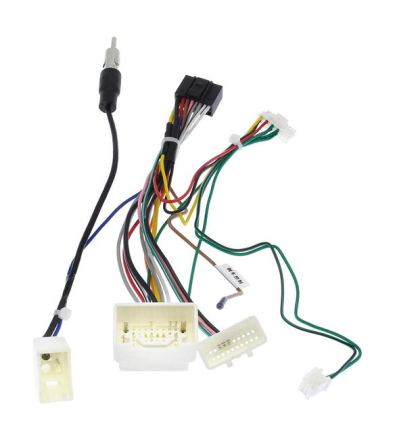 Комплект проводов для установки магнитолы в Toyota 2010-2013 (основной, антенна, мультируль, CAN, amp)