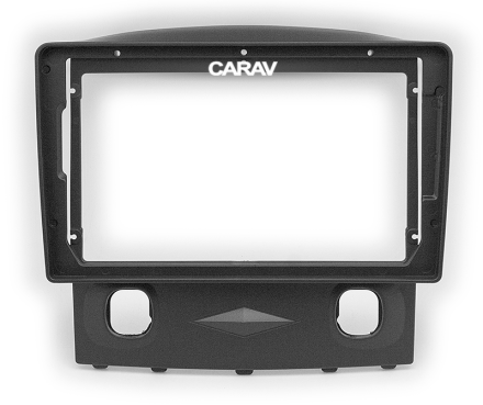 Рамка переходная Ford Escape (ZD) 2008-2010, Mazda Tribute 2006-2008 дисплея 9 дюймов Черная