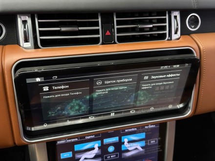 Монитор Android моторизированный 12,3 дюймов для Land Rover Range Rover Sport 2 2016-2017