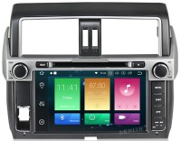 Штатное головное уcтройcтво (магнитола) Toyota Land Cruiser Prado 150 с поддержкой кругового обзора (2014+) Compass MKD