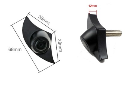 Видеокамера Фронтальная Toyota Corolla 2013+ в эмблему F207, тип 6