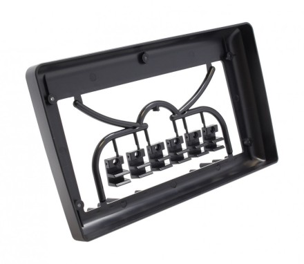 Монтажная рамка универсальная для установки  дисплея 10 дюймов в посадочное место 2-DIN