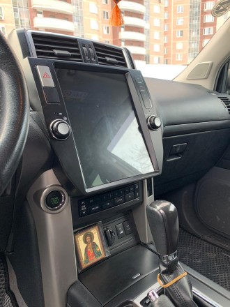 Головное устройство Toyota Land Cruiser Prado 150 (2009-2013) Tesla-Style 12 дюймов (комплектации без кругового обзора)