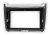 Переходная рамка для установки магнитолы VOLKSWAGEN Polo 2009-2020 (глянцевый черный цвет) 9 дюймов