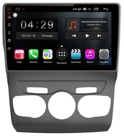 Магнитола на Андроид для Citroen C4 (2010+), DS4 (2012+) Winca S400 с 2K экраном SIM 4G