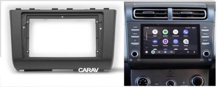 Рамка для установки в HYUNDAI Creta 2020+; iX-25 2019+ (руль справа) дисплея 9 дюймов