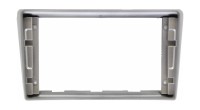 Рамка переходная в Toyota Avensis 2002-2008 для дисплея 9 дюймов, серебро Рамка переходная в Toyota Avensis 2002-2008 для дисплея 9 дюймов, серебро