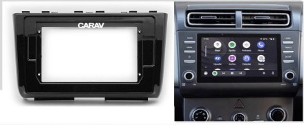 Рамка для установки в HYUNDAI Creta 2020+; iX-25 2019+ (руль справа) дисплея 10 дюймов 1