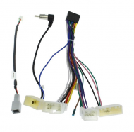 Комплект проводов для установки магнитолы в Toyota 2018+ (основной, антенна, мультируль, USB)