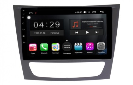 Магнитола на Андроид для Mercedes-Benz E-class W211 (01-09) COMPASS TSN-2K, 4G, DSP, CarPlay