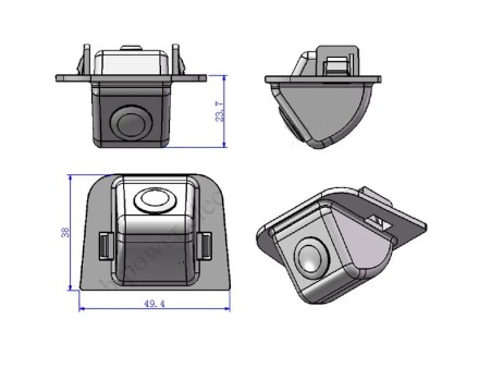 Видеокамера Toyota Prius 30 (2011-2014)