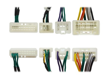 Комплект проводов для установки магнитолы в Toyota Harrier 2003 - 2013, Lexus RX 2003 - 2009 (основной, CAN, AMP)