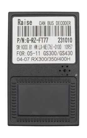 Комплект проводов для установки магнитолы в Toyota Harrier 2003 - 2013, Lexus RX 2003 - 2009 (основной, CAN, AMP)