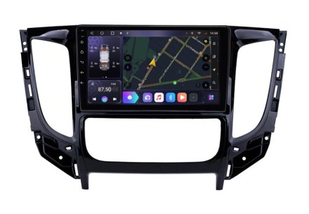 Автомагнитола для Mitsubishi Pajero Sport 3 с МКПП, L200 (2017-2020) Ownice OL с SIM 4G + HI-FI с DSP + Carplay