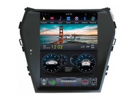 Штатная магнитола Hyundai Santa Fe III DM (12-19) (все комплектации) Tesla-Style